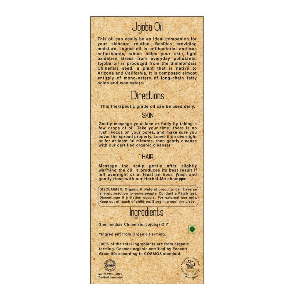 Herbal Me Cold Pressed Jojoba Oil