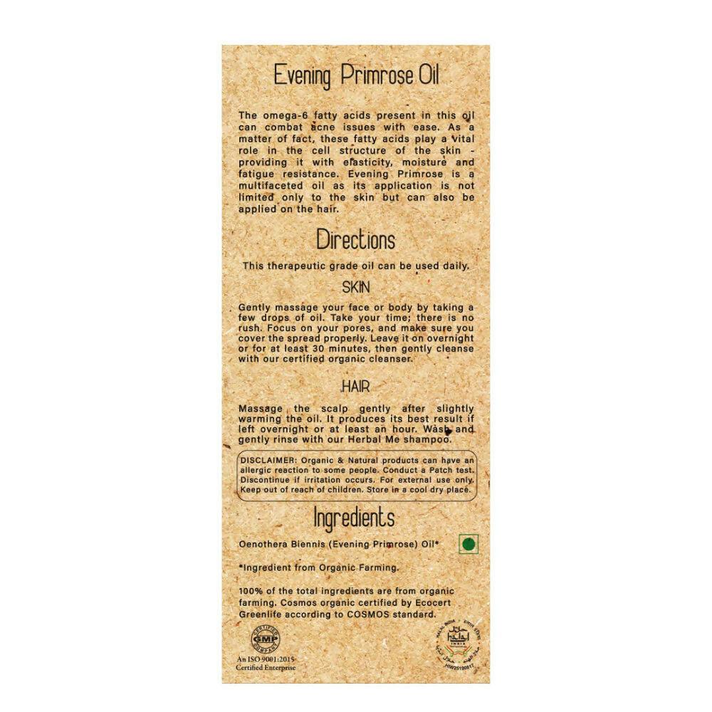 Herbal Me Cold Pressed Evening Primrose Hair Oil