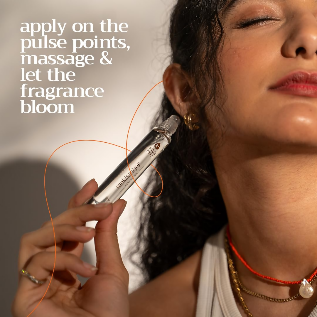 Fab Oils Sunkissed Joy Perfume Oil Citrus, Orange & Amber Blend