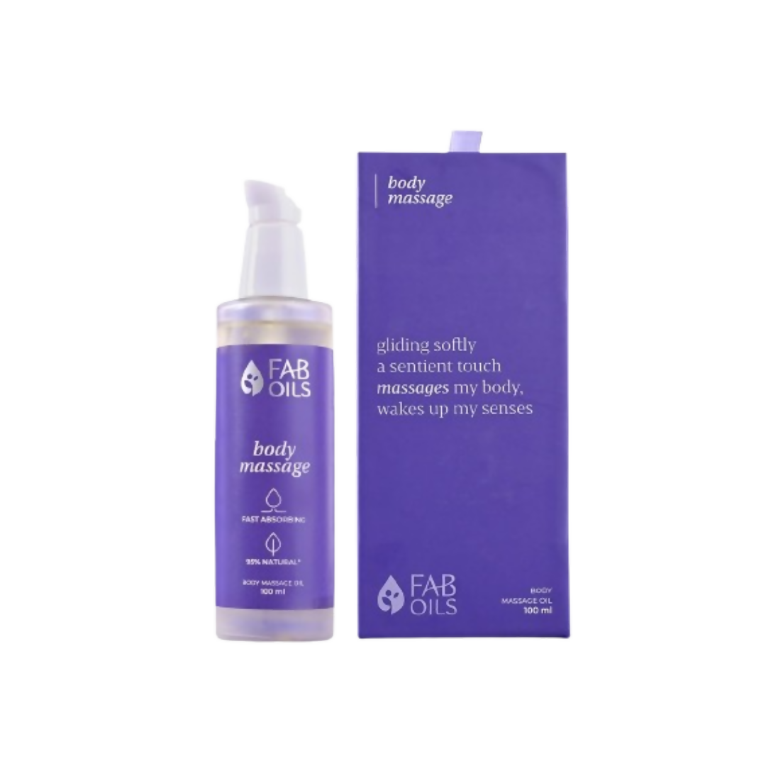 Fab Oils Body Massage Body Oil For Firm Skin & Relaxation