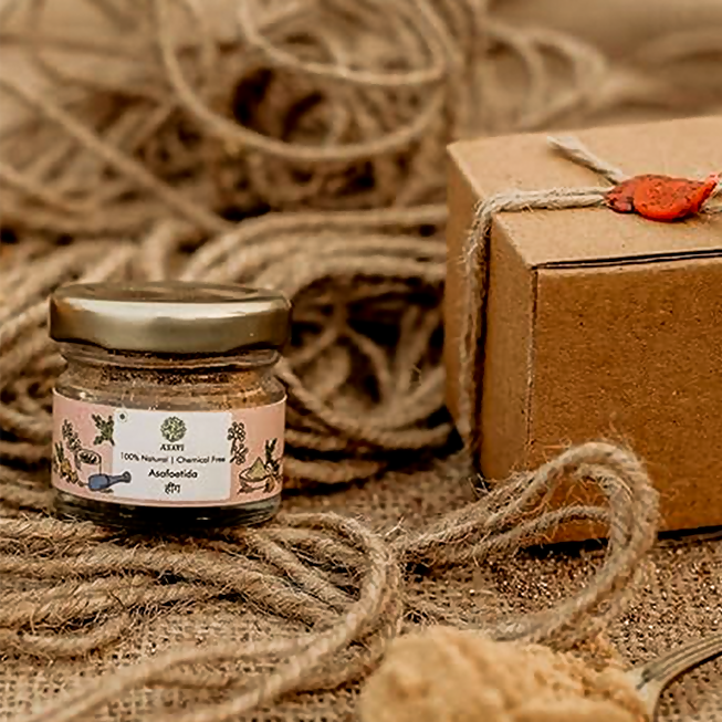 Asavi Handcrafted Natural Hathras Hing (Asafoetida)