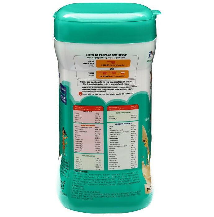 Chilrun No Sucrose 2+ Nutrition Drink For Children’s Growth and Development Vanilla