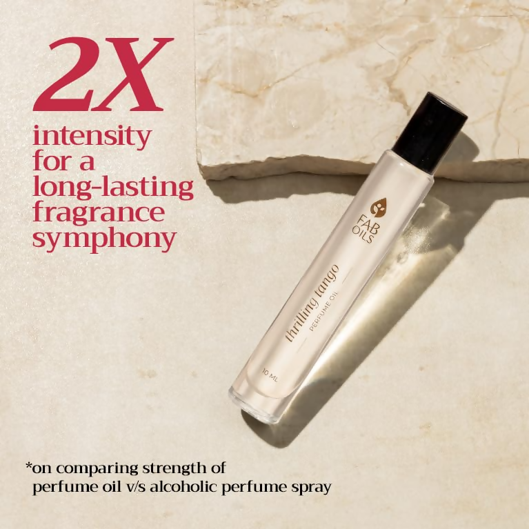 Fab Oils Thrilling Tango Perfume Oil With Citrus, Spicy & Woody Blend