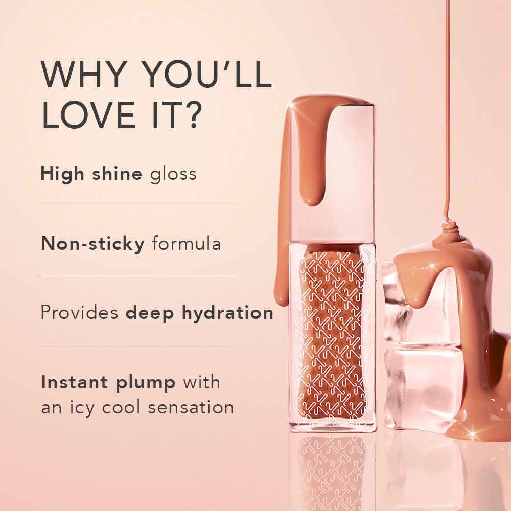 Kay Beauty FullFill Tinted Lip Plumping Gloss - Gimme Roses