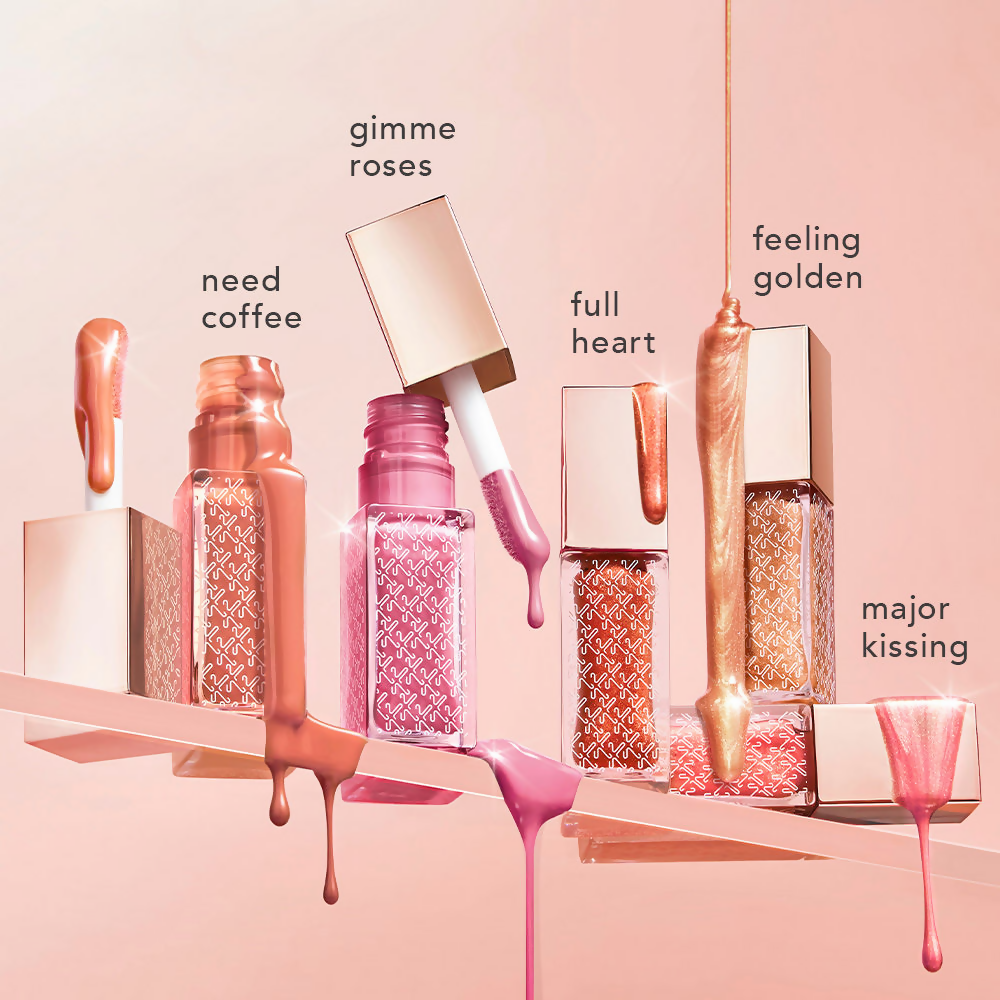 Kay Beauty FullFill Tinted Lip Plumping Gloss - Gimme Roses