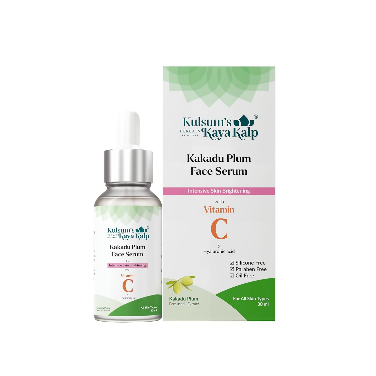 Kulsum's Kaya Kalp Kakadu Plum Face Serum For Intensive Skin Brightening