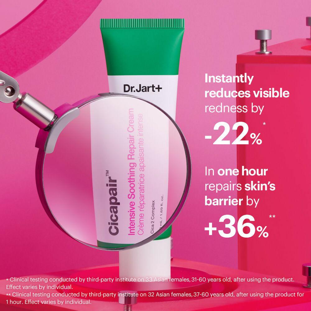 Dr.Jart+ Cicapair Intensive Soothing Repair Cream with Centella Asiatica & Peptides for Sensitive Skin