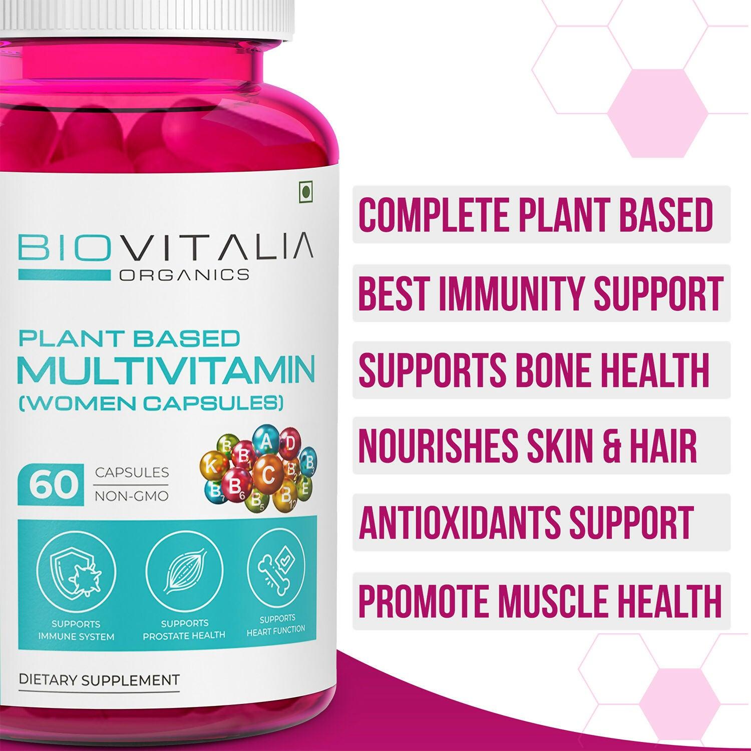 Biovitalia Organics Multivitamin For Women Capsules