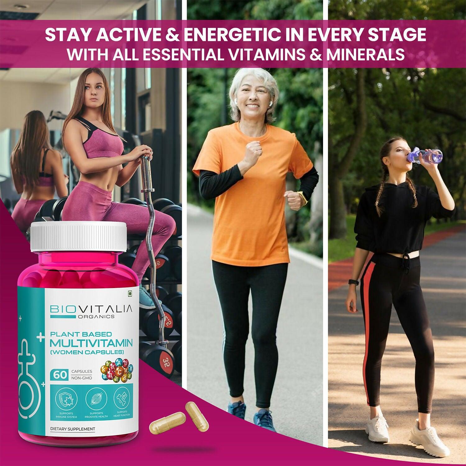 Biovitalia Organics Multivitamin For Women Capsules