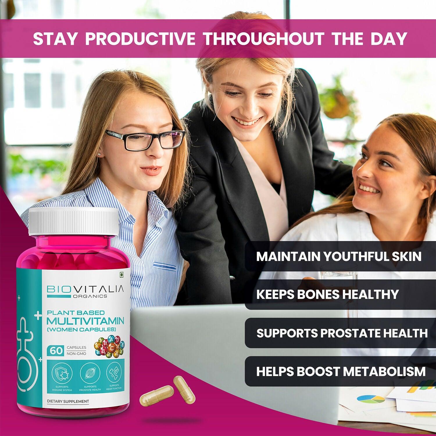 Biovitalia Organics Multivitamin For Women Capsules