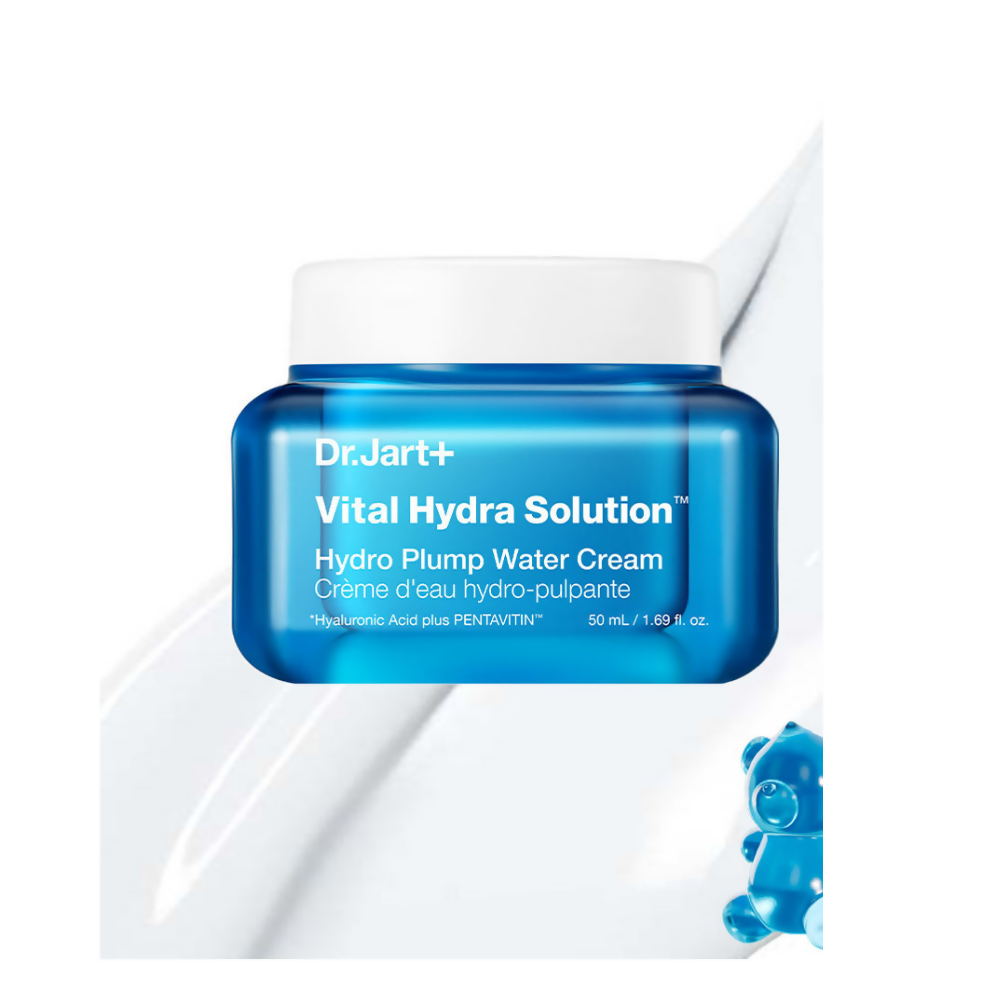 Dr.Jart+ Vital Hydra Solution Hydro Plump Water Cream Moisturizer with Hyaluronic Acid for Glass Skin