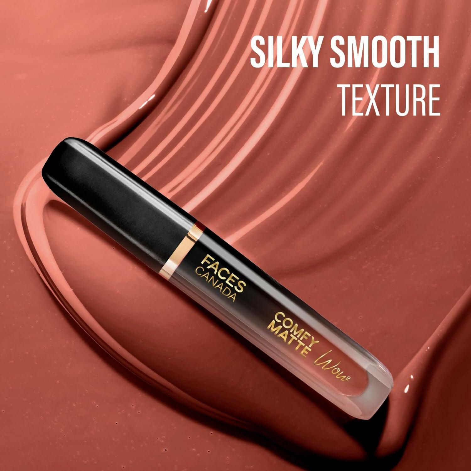 Faces Canada Comfy Matte Wow Liquid Lipstick - Choco Couture 01