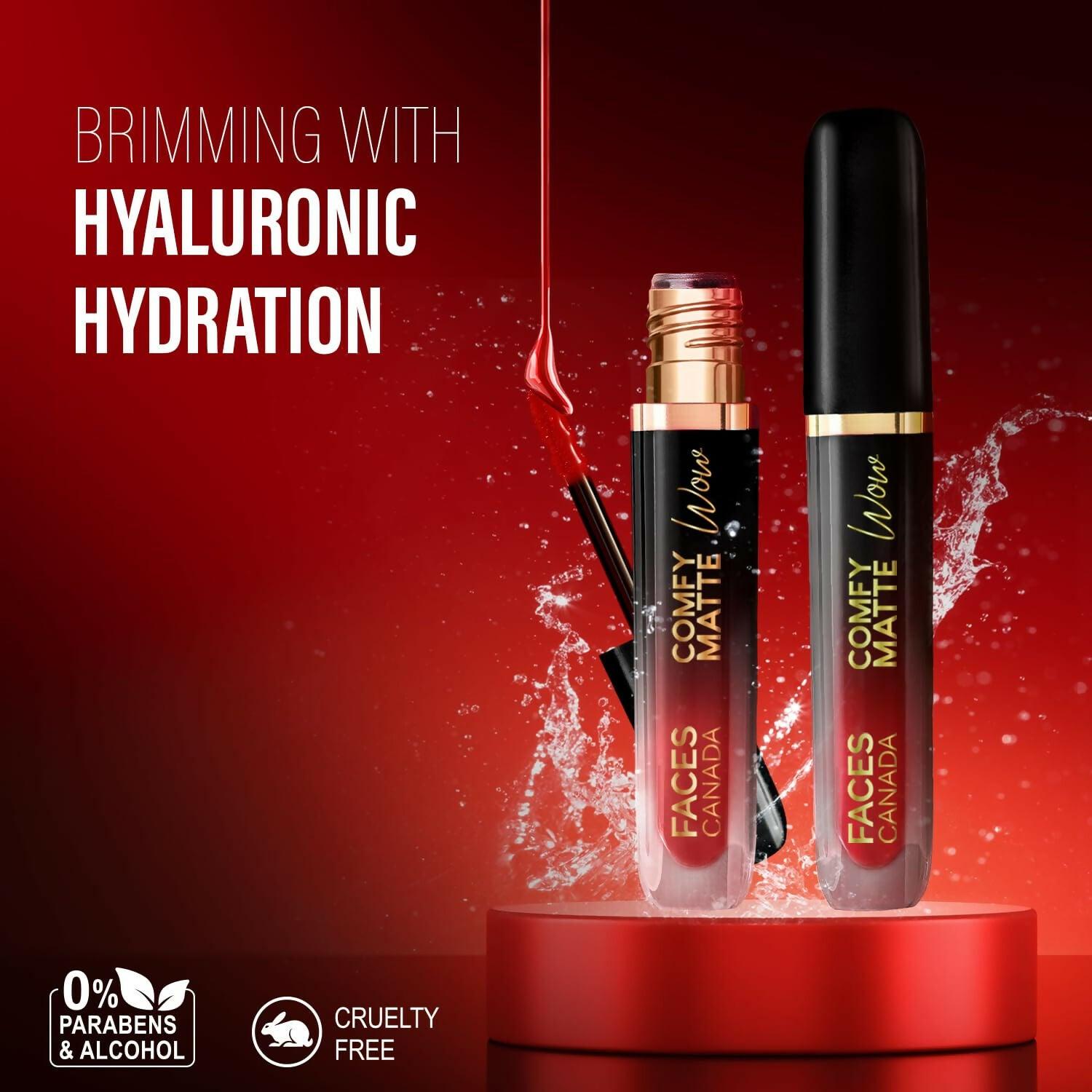 Faces Canada Comfy Matte Wow Liquid Lipstick - Choco Couture 01