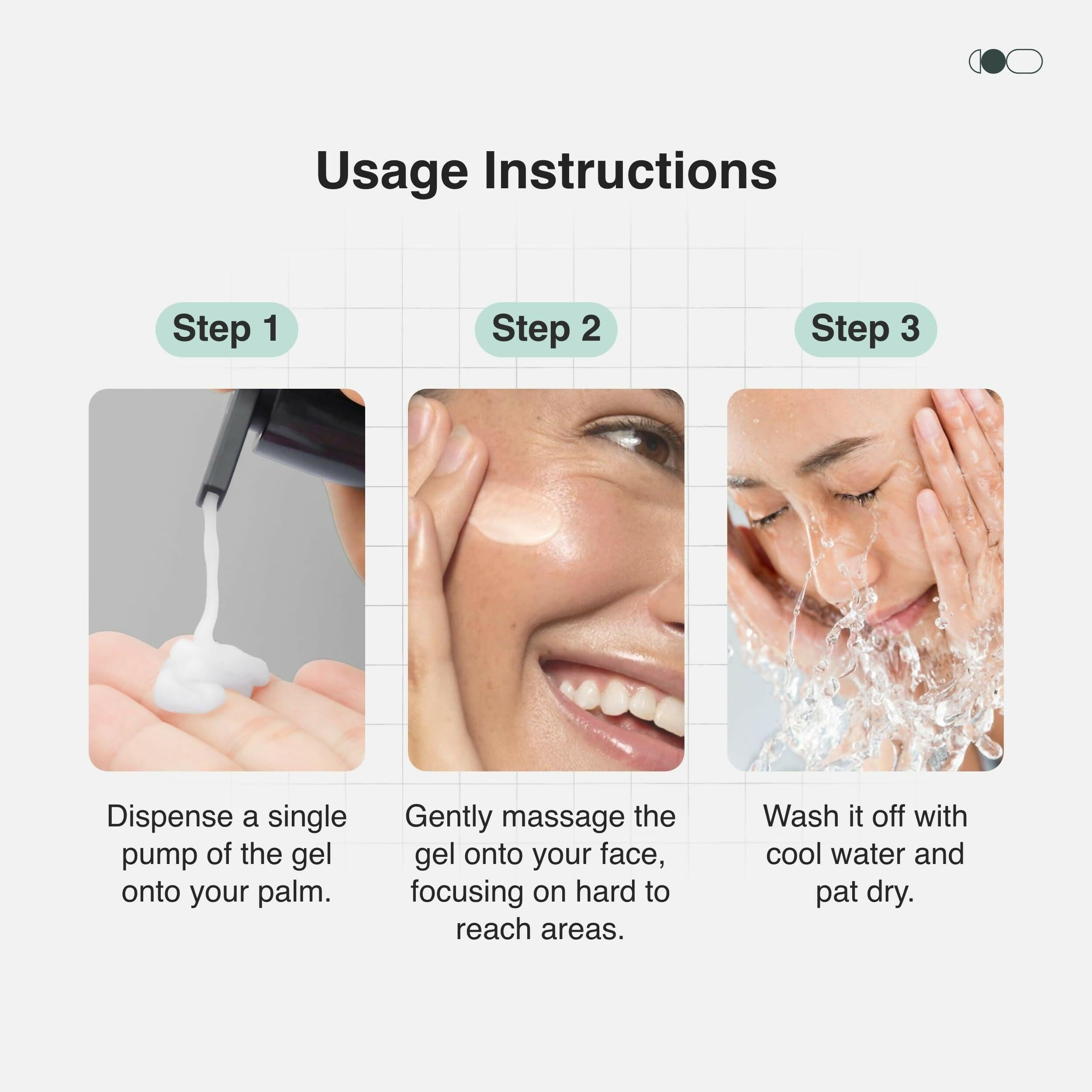 Cureskin Sensitive Pro Cleanser with Tucuma Butter & Apple Extracts for Sensitive Skin Face Wash