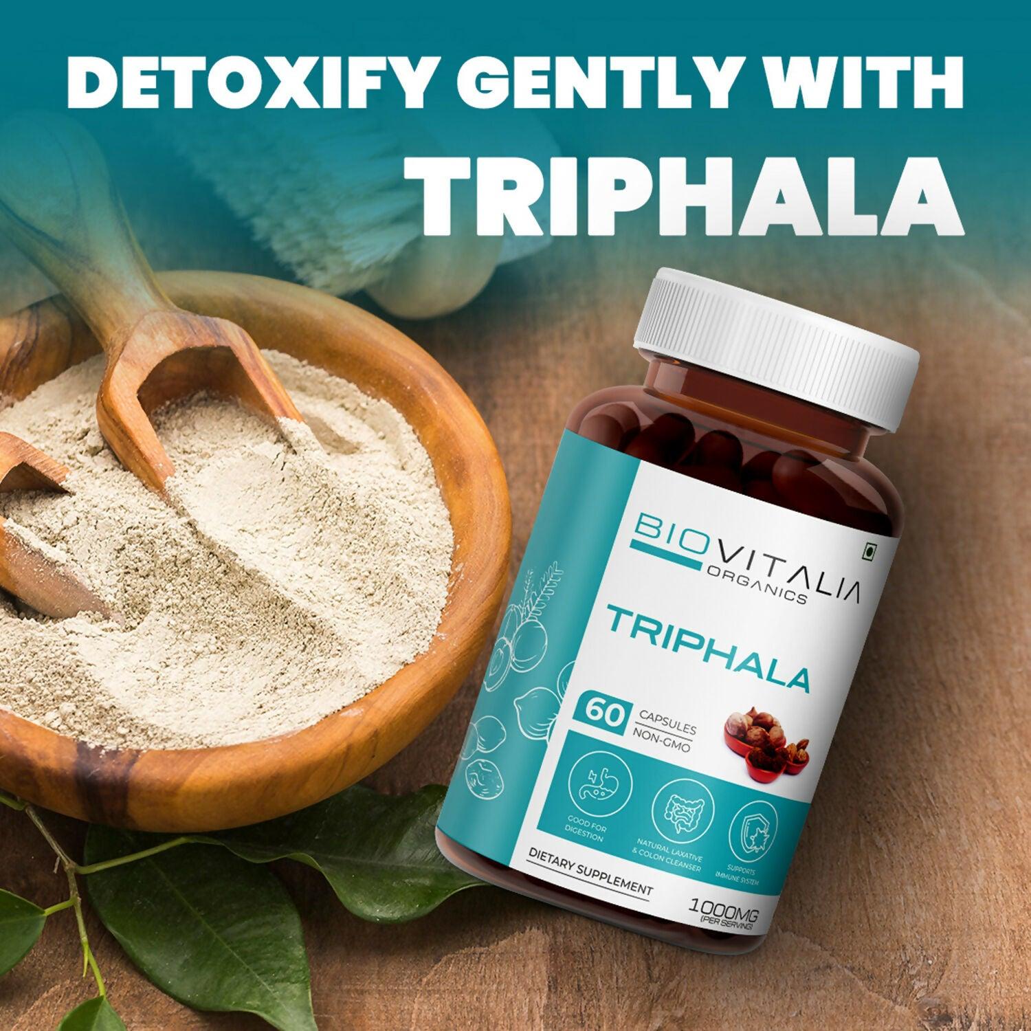 Biovitalia Organics Triphala Capsules