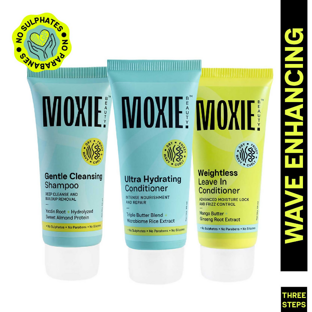 Moxie Beauty Wavy Essentials Travel Trio