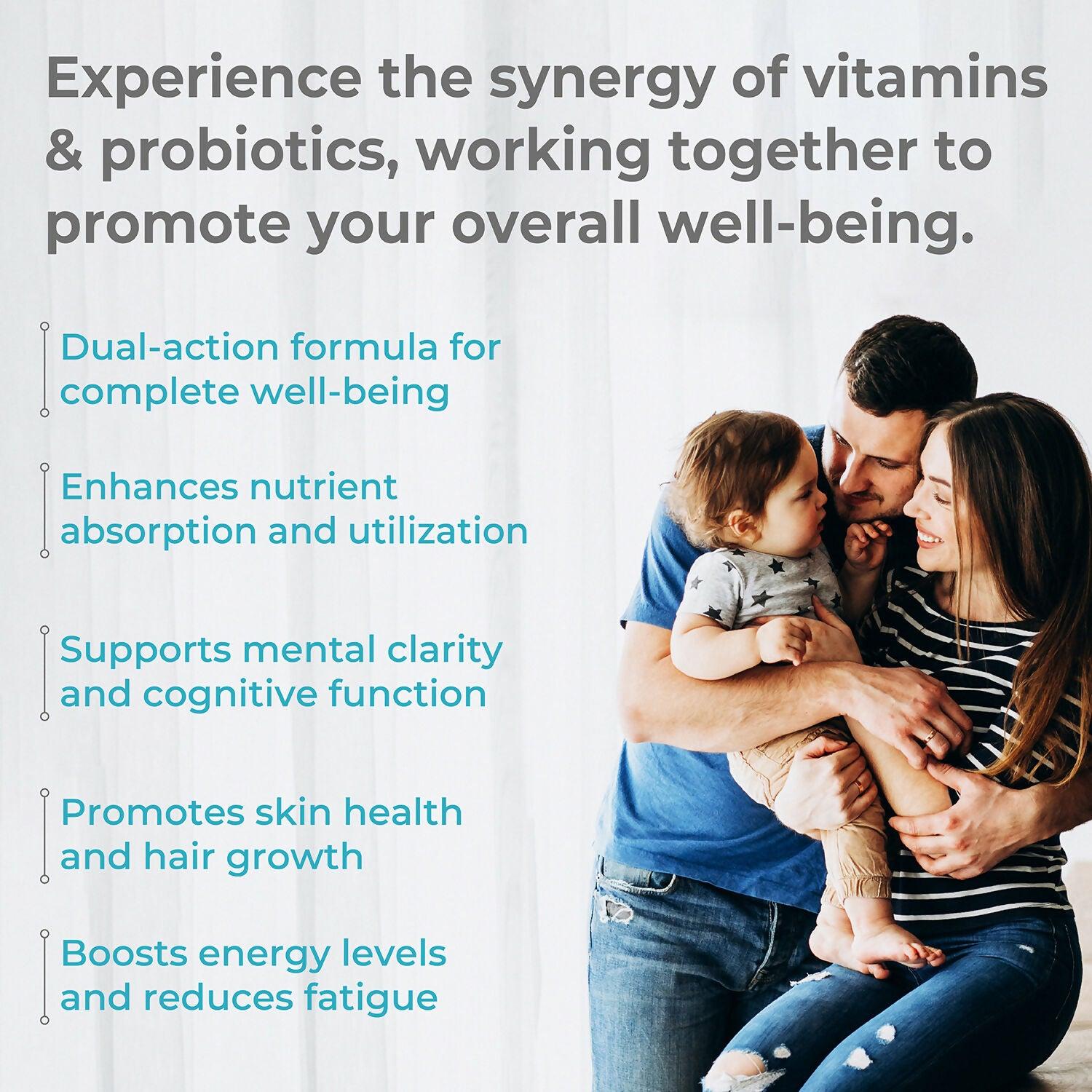 Biovitalia Organics Multivitamins + Probiotics Capsules