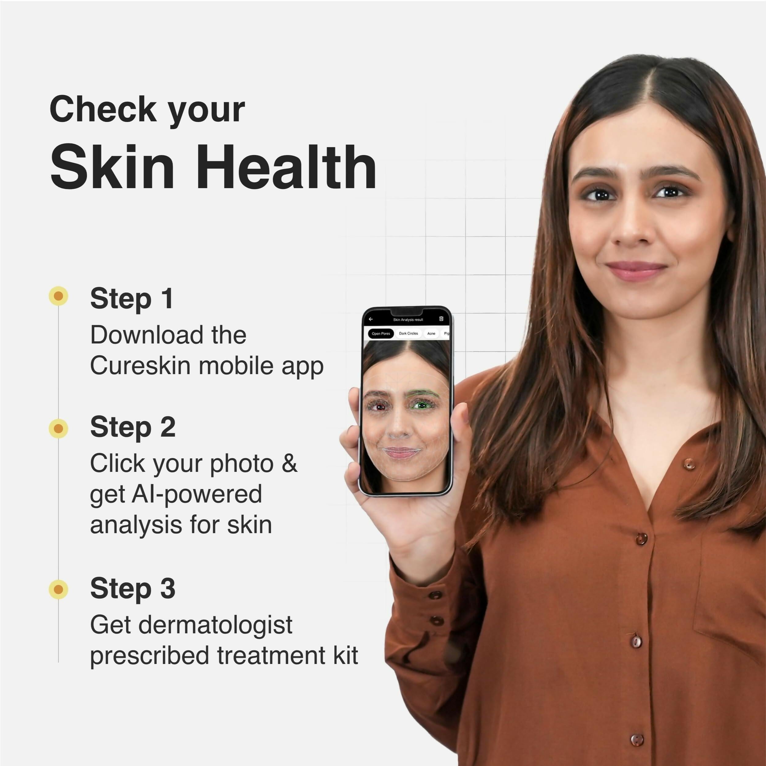 Cureskin Mineral Sunscreen Matte Finish Tinted SPF 50 PA++++