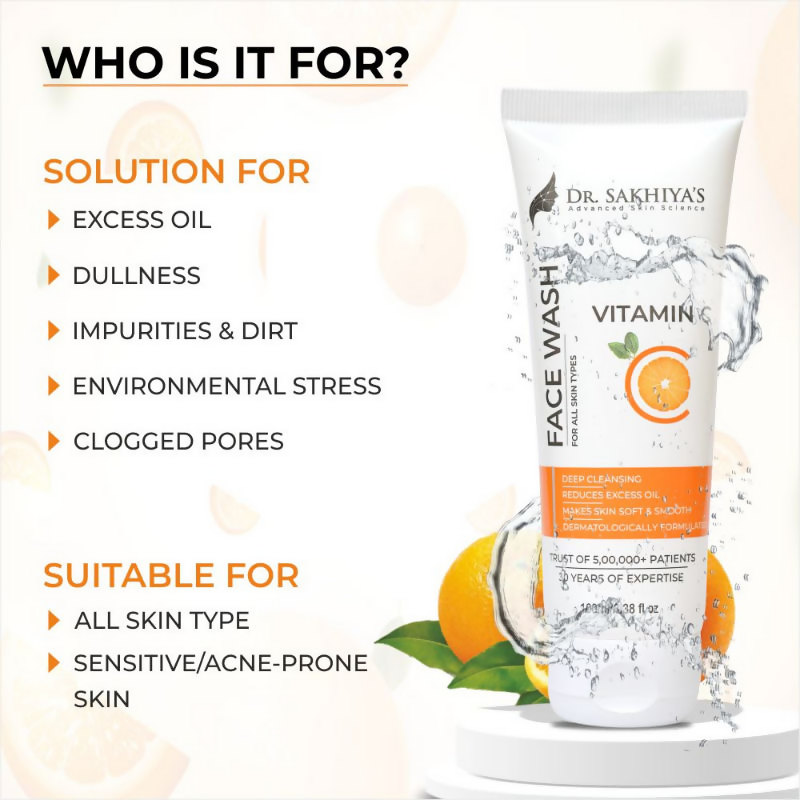 Dr.Sakhiya Vitamin C Face Wash