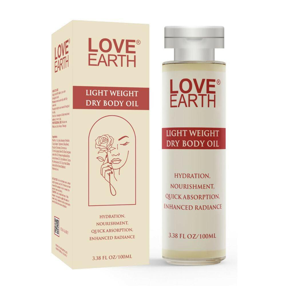 Love Earth Light Weight Dry Body Oil