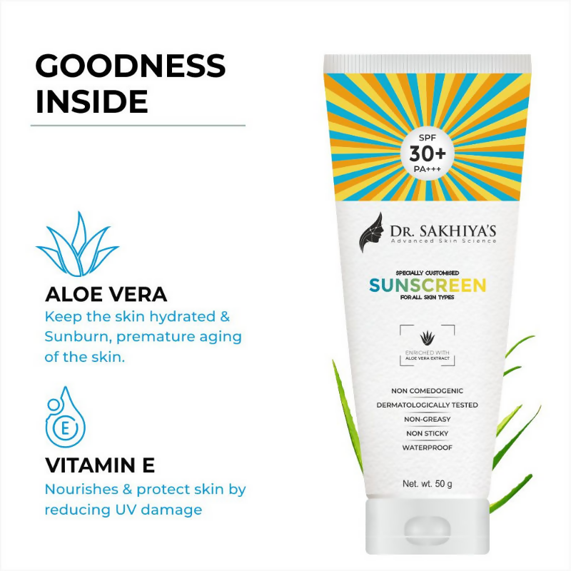 Dr.Sakhiya Specially Customised SPF 30+ PA+++ Sunscreen