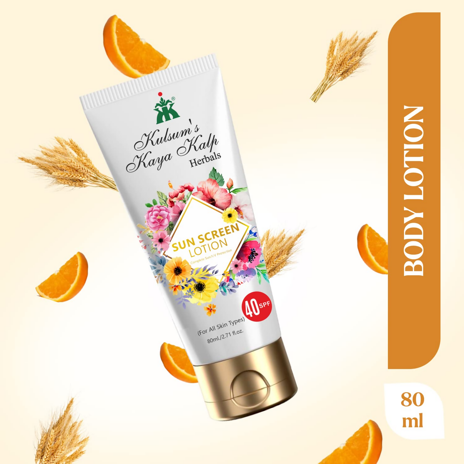 Kulsum's Kaya Kalp Sun Screen Lotion SPF 40