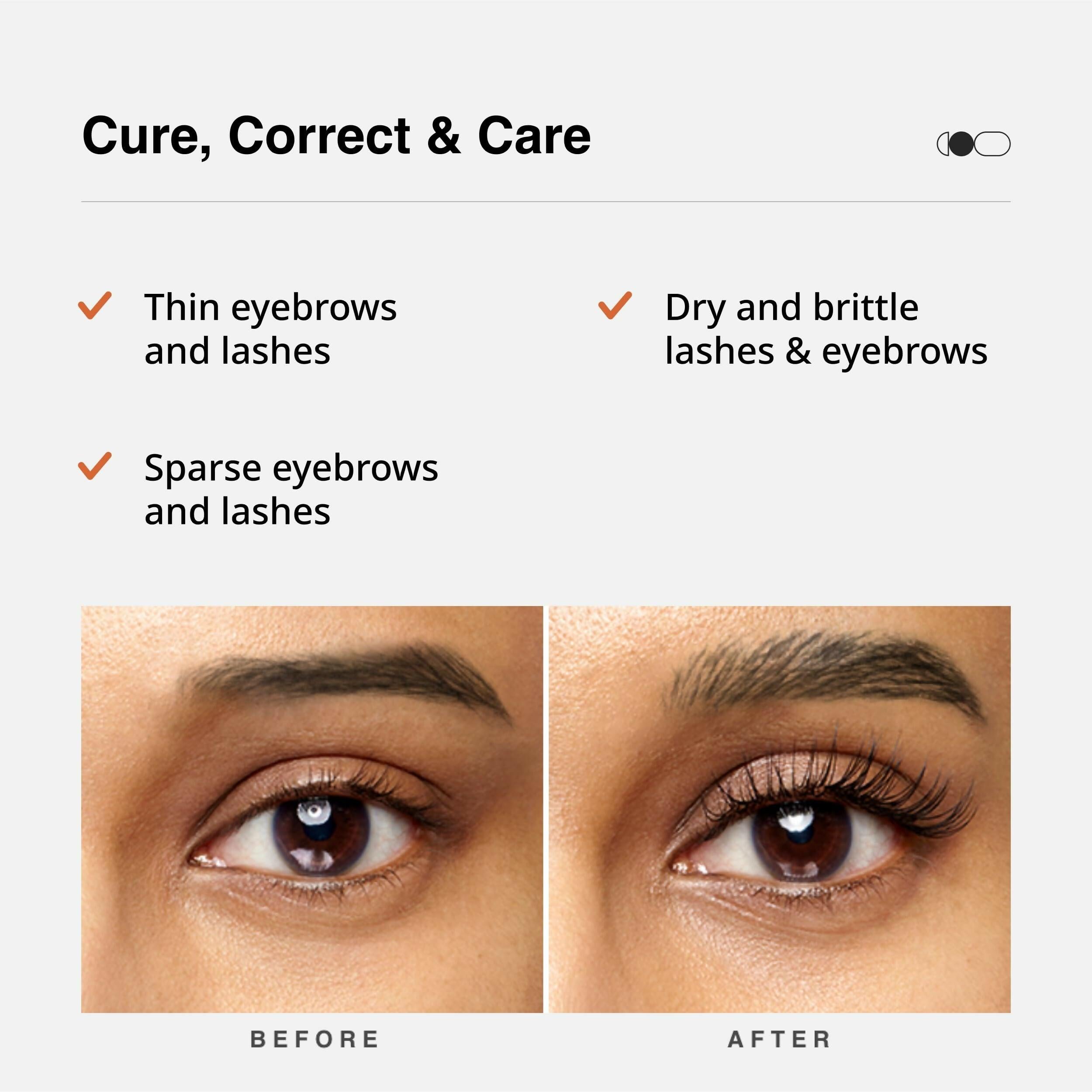 Cureskin Eye Brow & Lash Oil - Eyelash Growth Serum