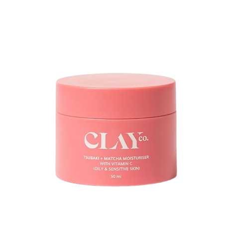 Clayco Tsubaki + Matcha Face Moisturizer With Vitamin C For Oily & Sensitive Skin Face Cream