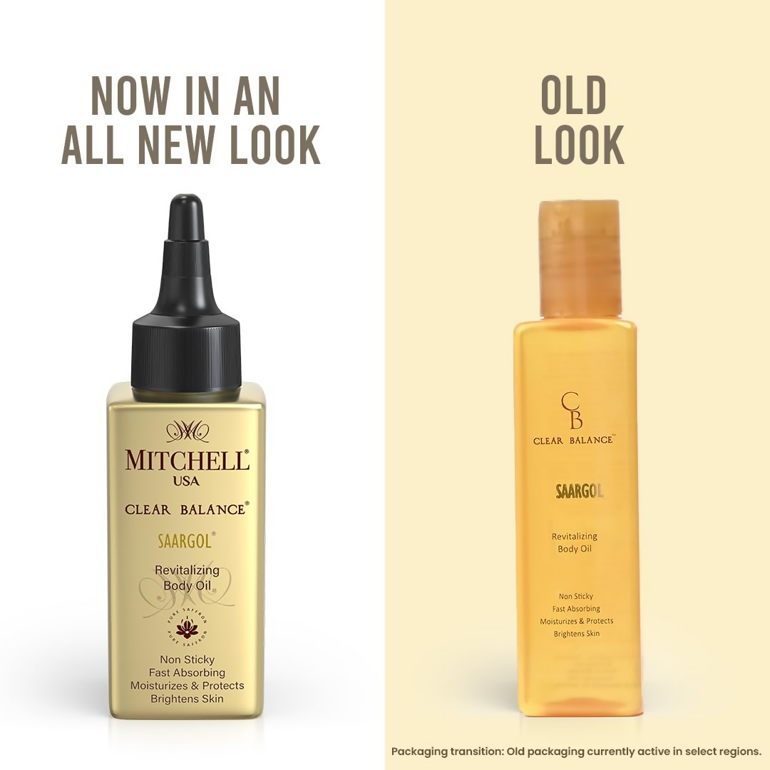 Mitchell USA Clear Balance Saargol Revitalizing Body Oil