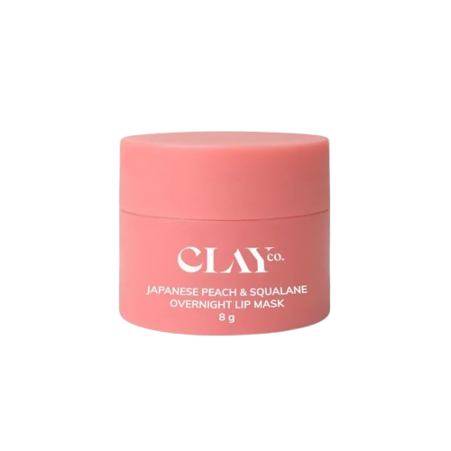 Clayco Japanese Peach & Squalane (Plant) Overnight Lip Mask