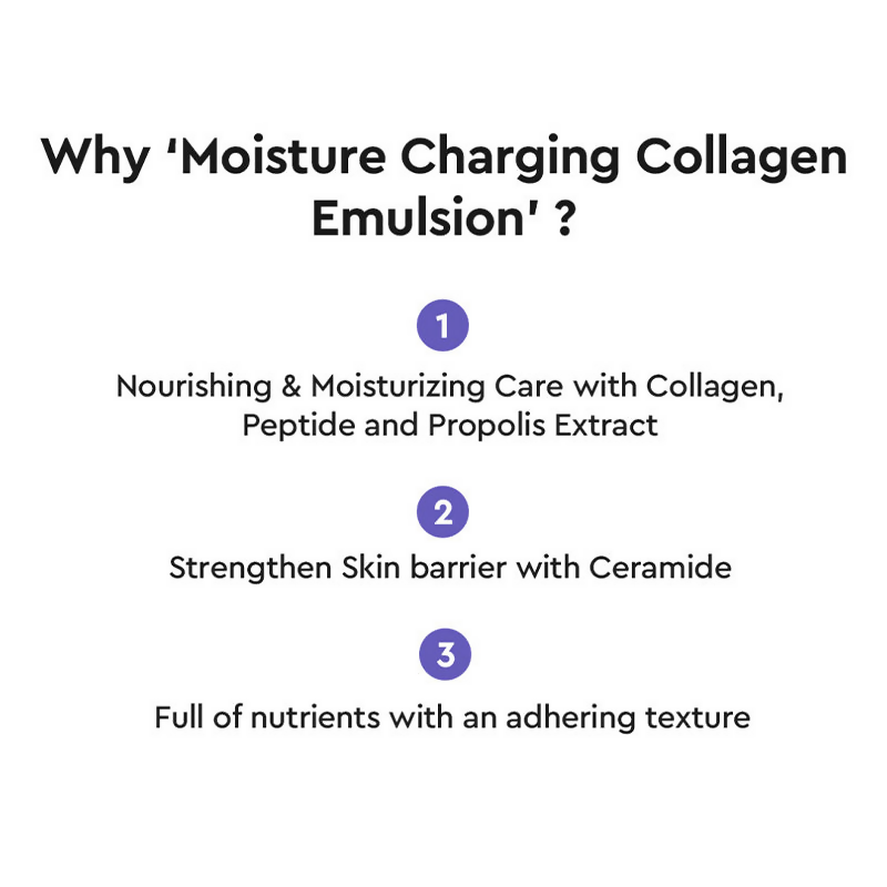 Dewytree Moisture Charging Collagen Anti-Ageing Korean Emulsion