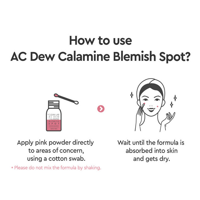 Dewytree The Clean Lab Ac Dew Calamine Blemish Spot