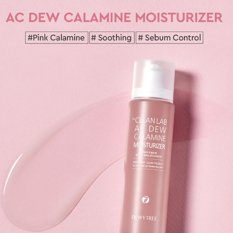 Dewytree The Clean Lab Ac Dew Calamine Korean Moisturizer