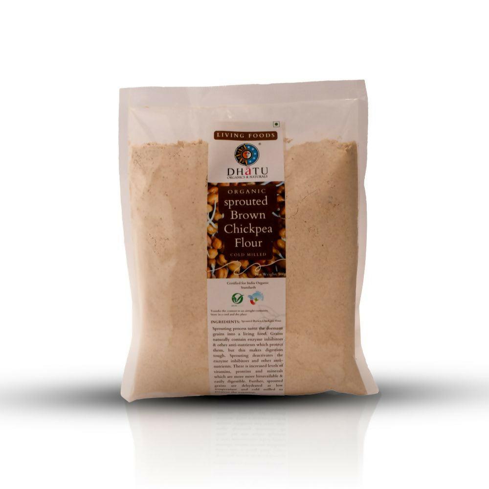 Dhatu Organics & Naturals Organic Sprouted Brownchickpea Flour
