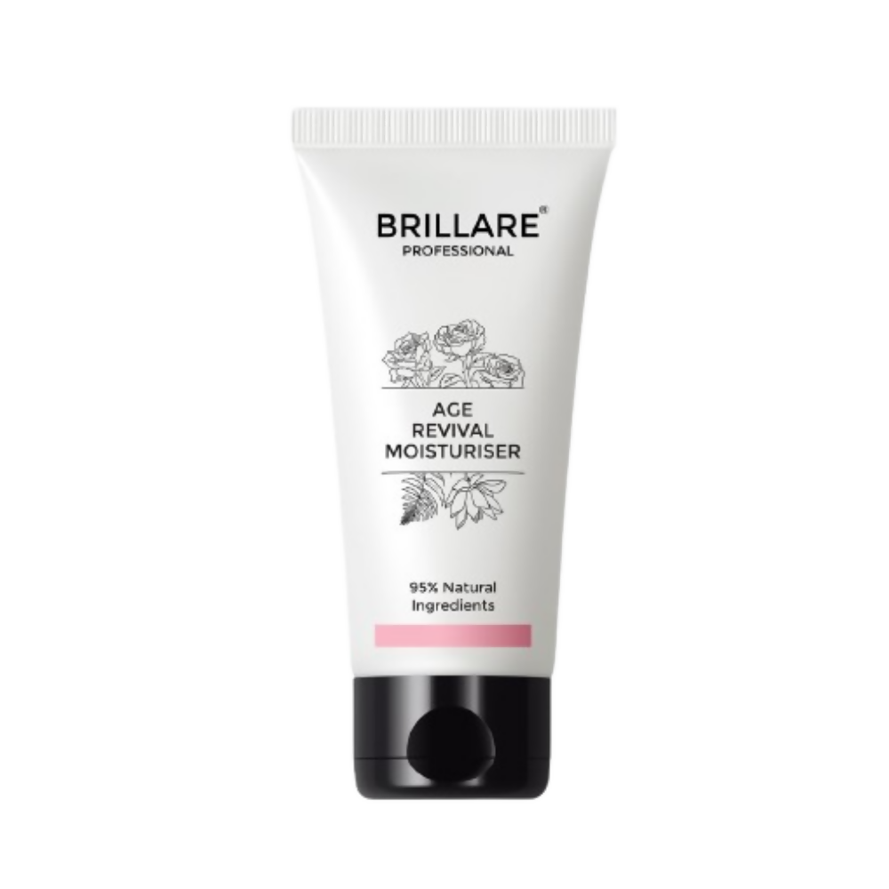 Brillare Age Revival Natural Moisturiser Cream with Indian Rose and Lotus