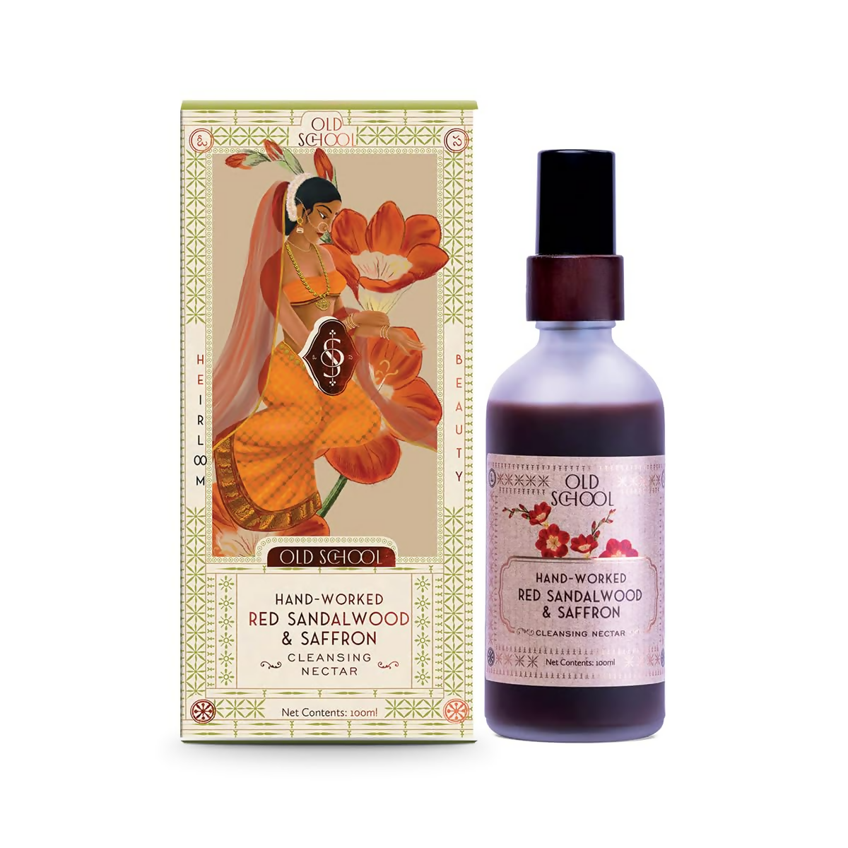Old School Rituals Red Sandalwood & Saffron Age Defying Cleanser Face Wash