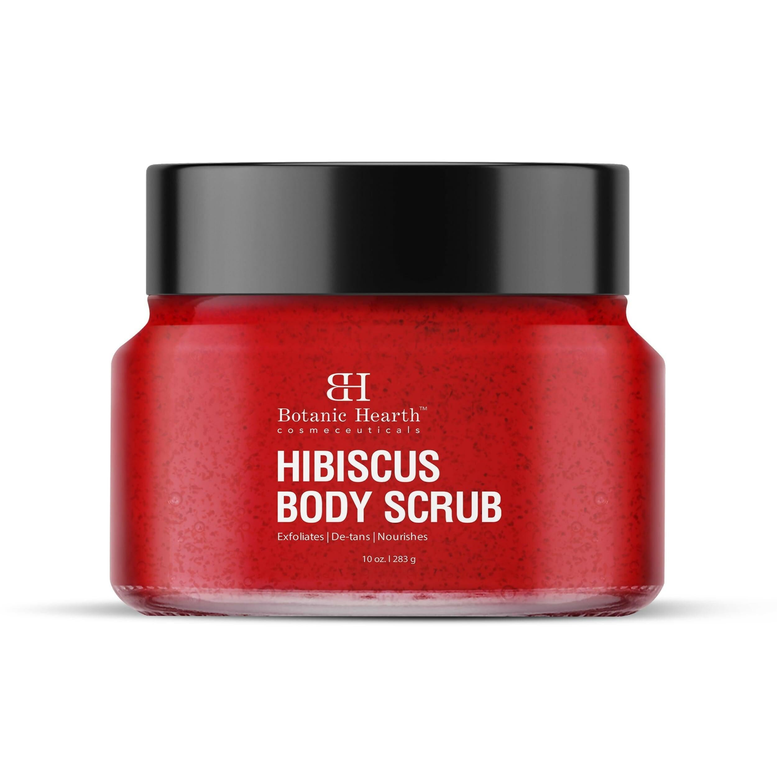 Botanic Hearth Hibiscus Body Scrub For Brighter, Smoother, Hydrated & Moisturized Skin