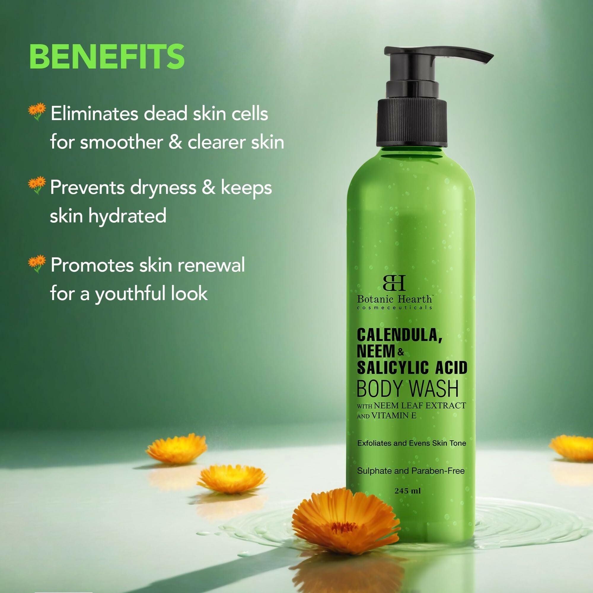 Botanic Hearth Calendula, Neem & Salicylic Acid Body Wash