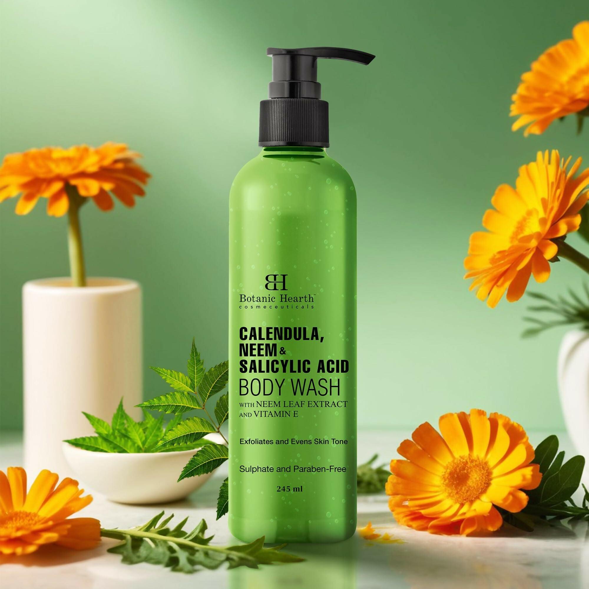 Botanic Hearth Calendula, Neem & Salicylic Acid Body Wash