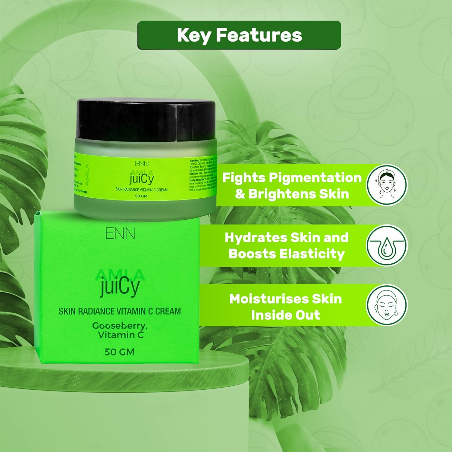 Enn Juicy Skin Radiance Vitamin C Cream