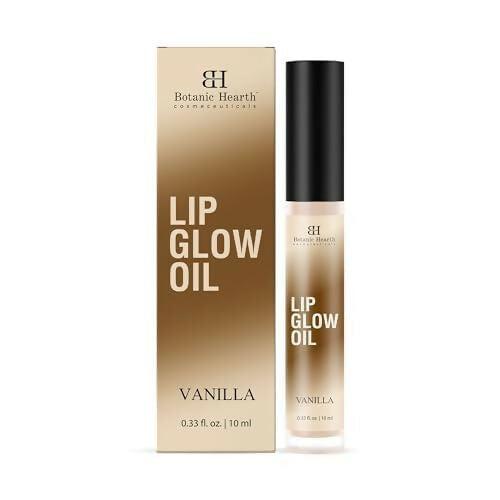 Botanic Hearth Lip Glow Oil with Vanilla Flavor For Dry Lips
