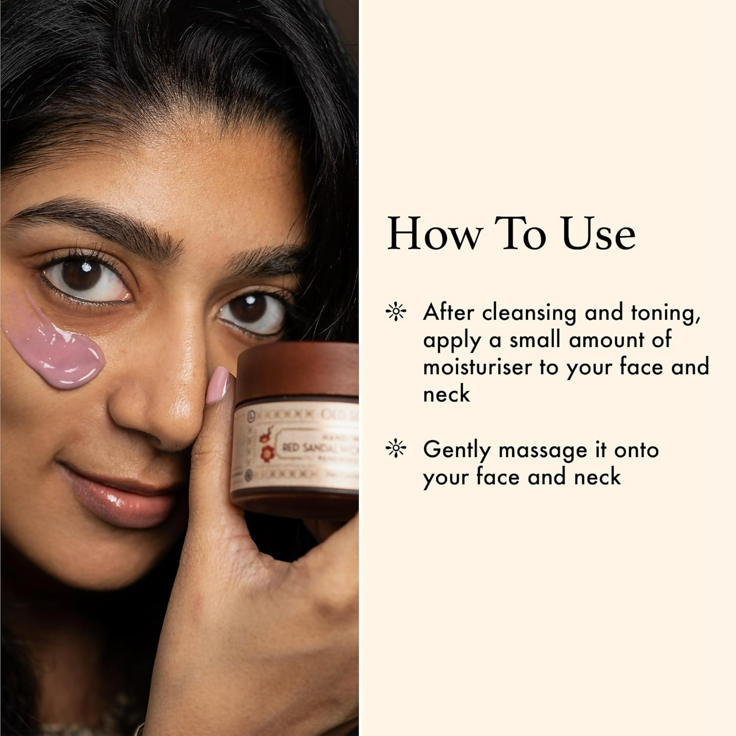 Old School Rituals Red Sandalwood & Saffron Age-Defying Face Moisturiser