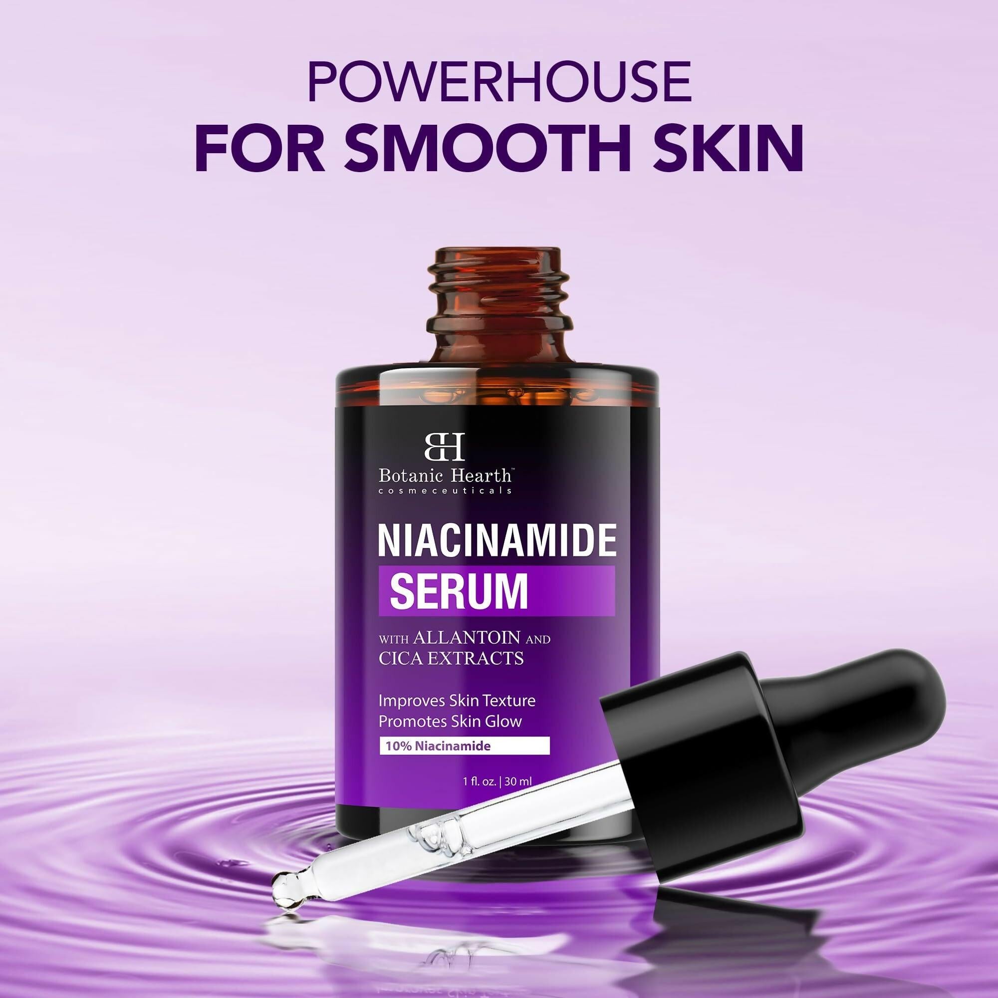 Botanic Hearth 10% Niacinamide Face Serum Minimize Pores, Correct Dark Spots, Even Skin Tone
