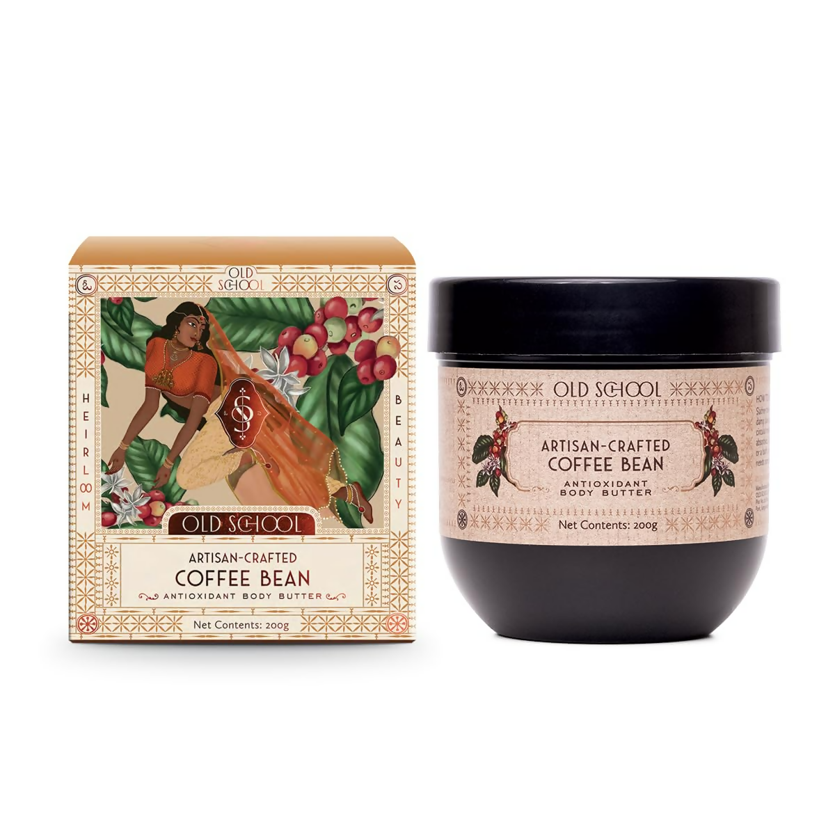 Old School Rituals Artisan-Crafted Coffee Bean Body Butter