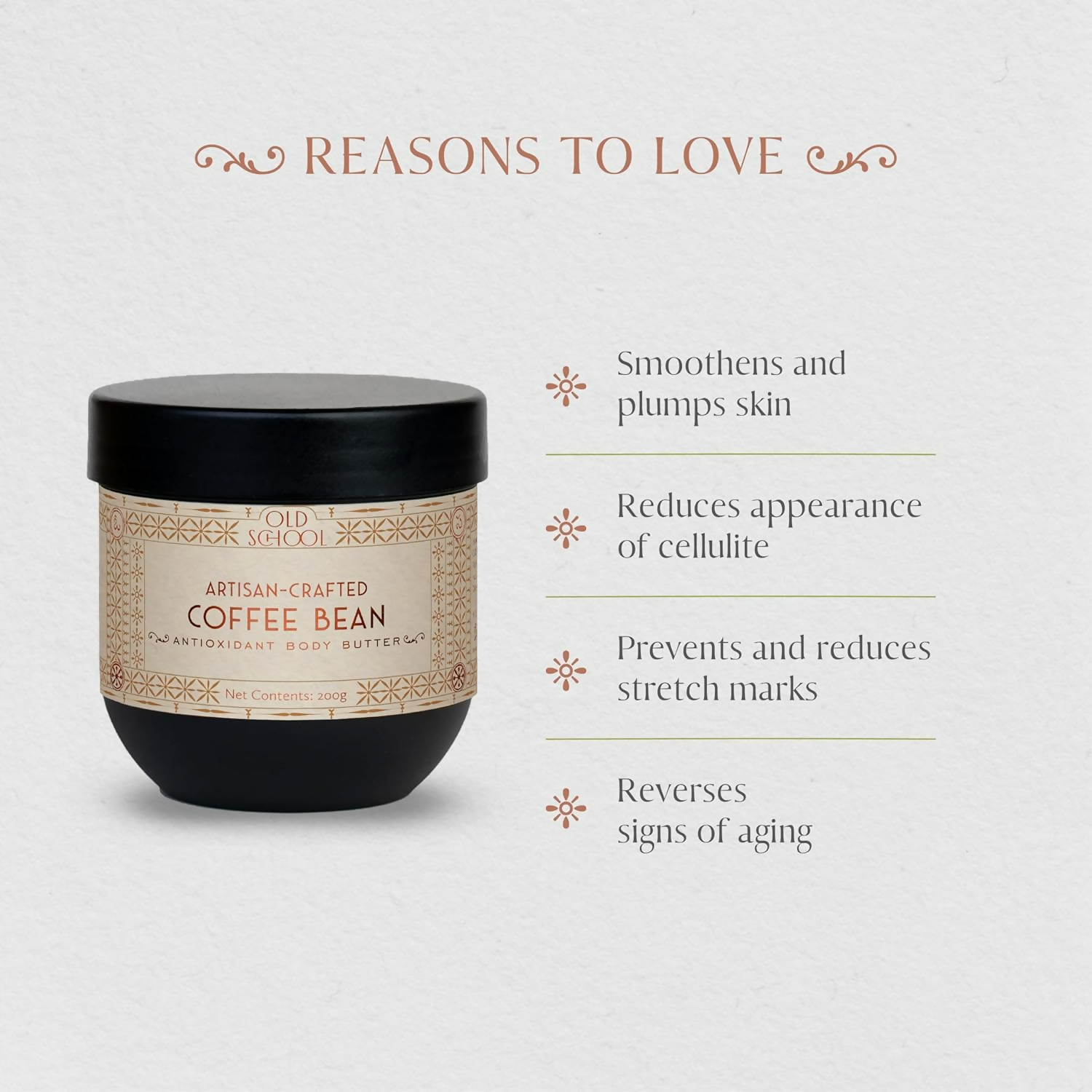 Old School Rituals Artisan-Crafted Coffee Bean Body Butter