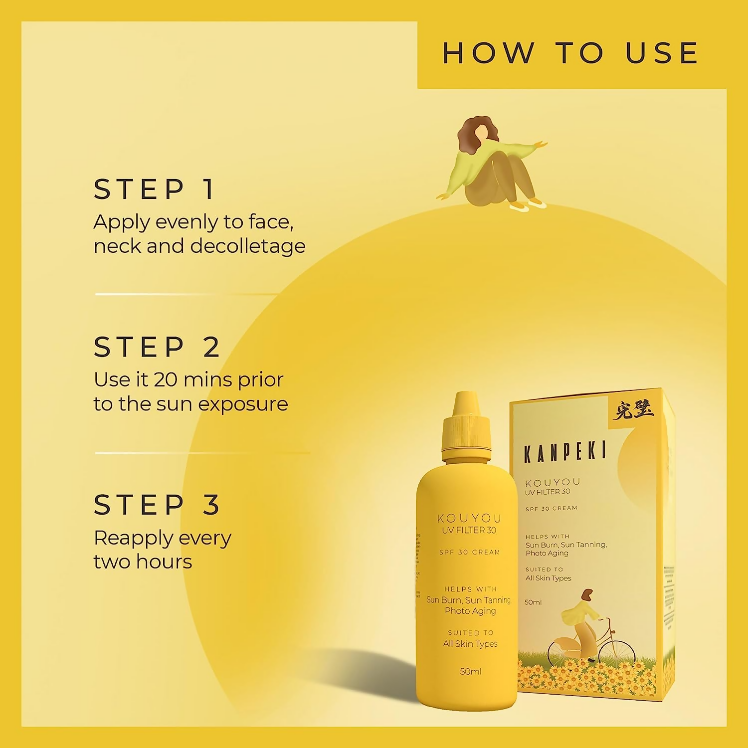 Kanpeki Kouyou UVF Filter Sunscreen SPF 30