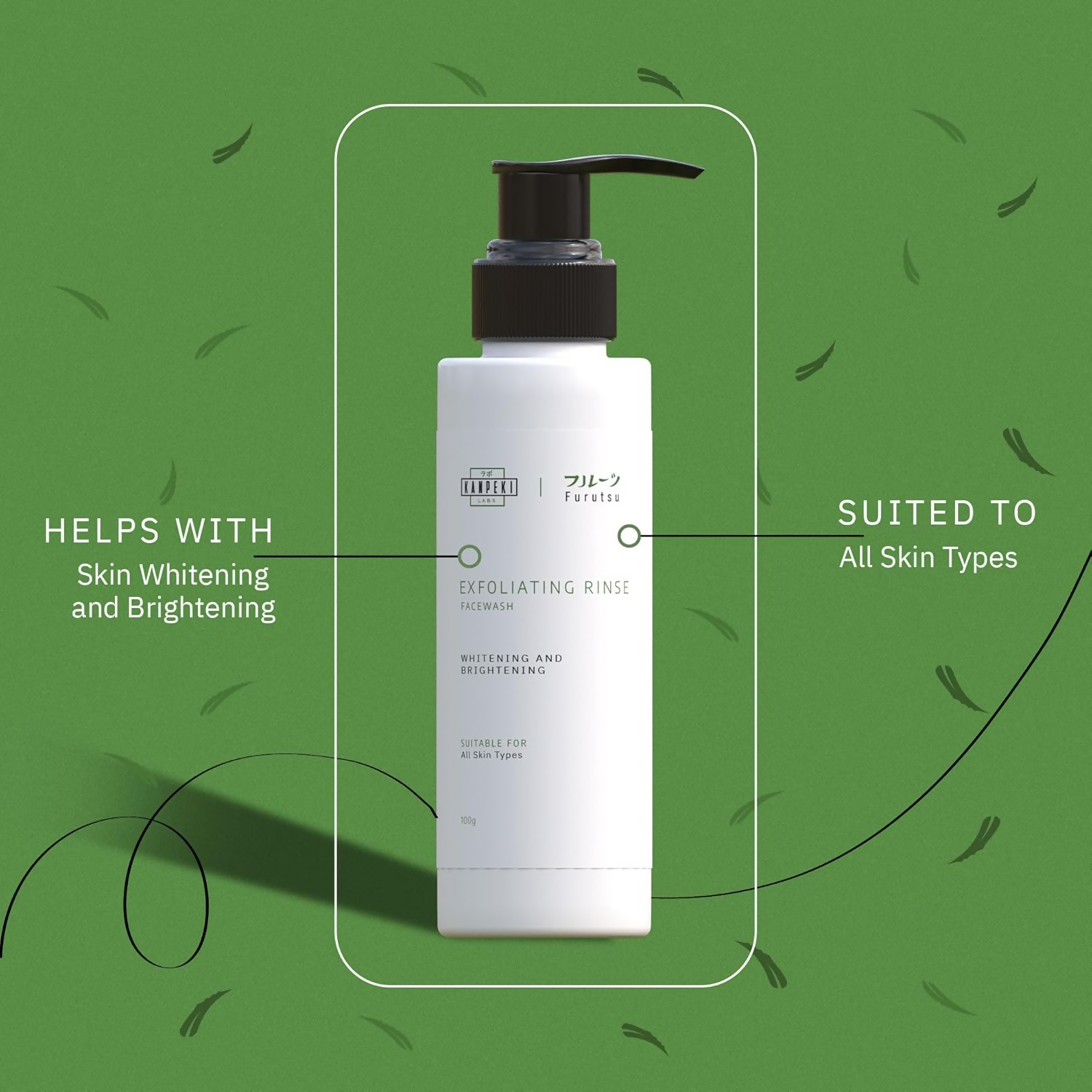 Kanpeki Labs Furutsu Exfoliating Rinse Face Wash