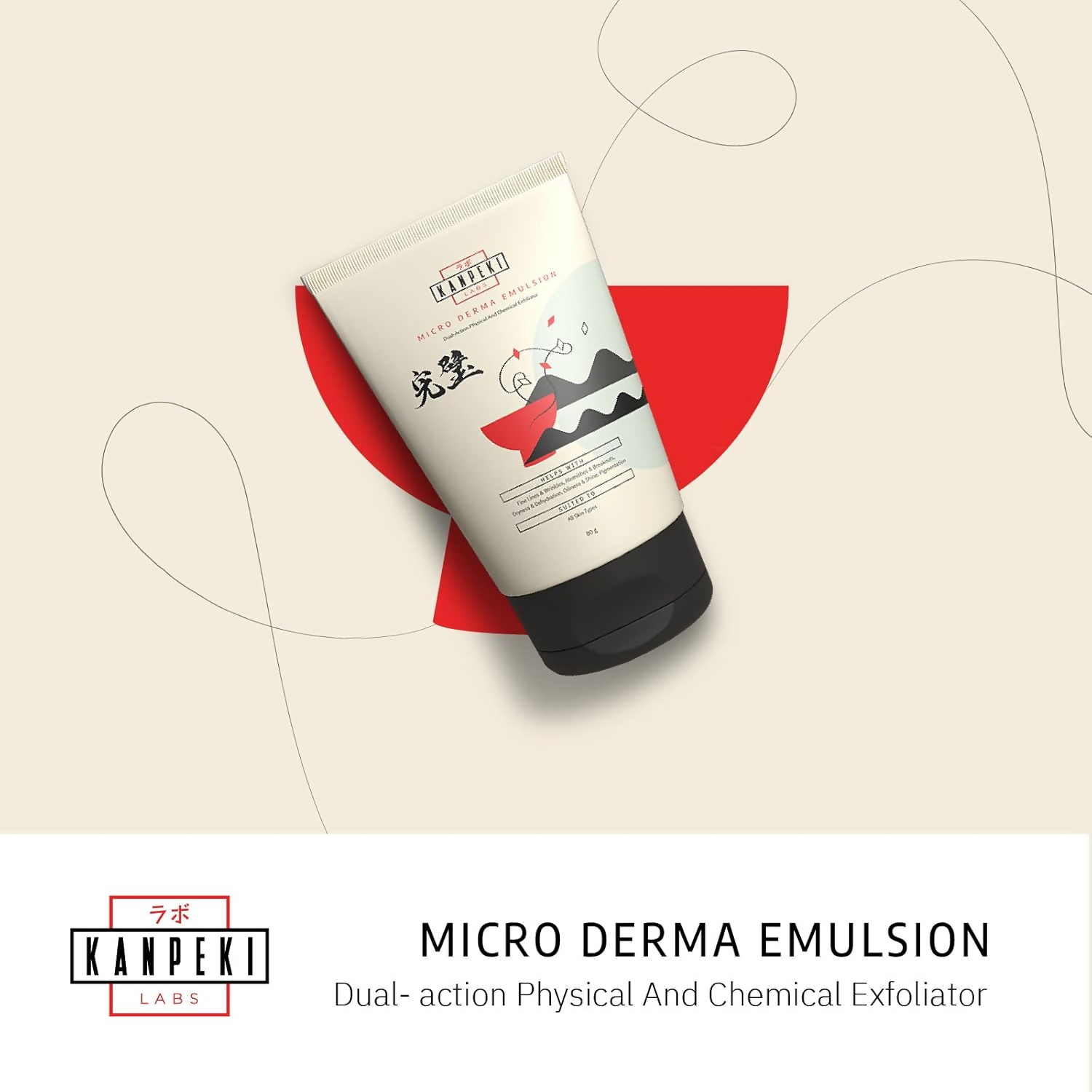 Kanpeki Labs - Micro Derma Emulsion Facial Exfoliator