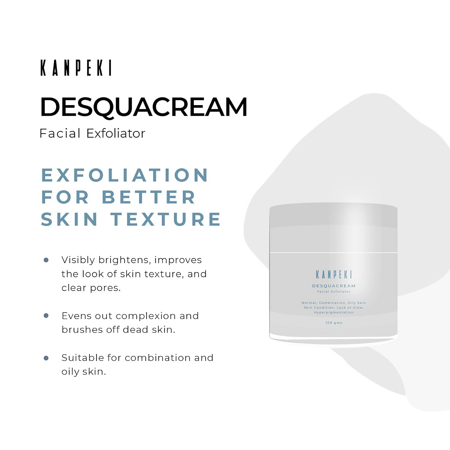 Kanpeki - Desquacream Facial Exfoliator