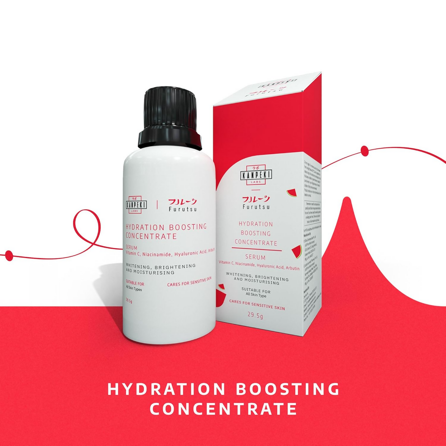 Kanpeki Furutsu Hydration Boosting Concentrate Serum